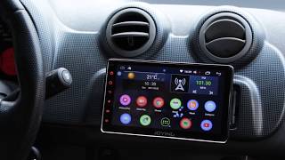 Central Multimídia JOYING 7 Polegadas Android 60 1 Din Som Automotivo [upl. by Osnofledi]