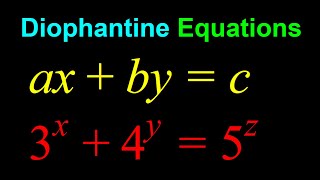 Diophantine Equations Strategies and Examples [upl. by Leandro783]