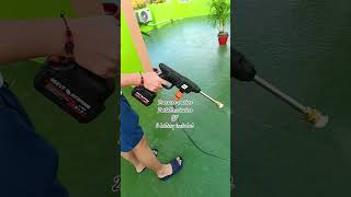 Pressure Washer Portable wireless available at shopee [upl. by Yarehs]