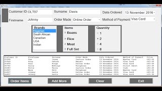 How to Create Inventory System in Visual BasicNet [upl. by Hammad]