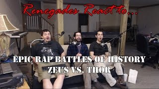 Renegades React to Epic Rap Battles of History Zeus vs Thor ERB [upl. by Rudy714]