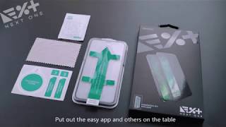 NEXT ONE screen protector demo video [upl. by Alita]