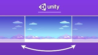 Scrolling Repeating Background in Unity [upl. by Mailliw223]