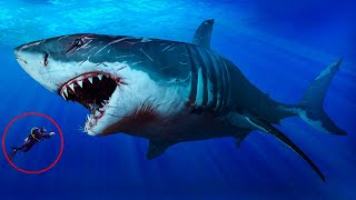 Top 10 Biggest Sharks In The World🦈🦈😱😱 [upl. by Rebmik]