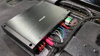 Jeep Wrangler Kenwood 5 Channel Amplifier Install [upl. by Suraved]