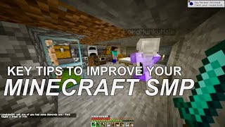 7 KEY TIPS to Making a Successful SMP Minecraft [upl. by Drolet768]