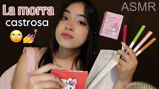 ASMR roleplay la morra castrosa del salón de clases 📚😬 [upl. by Moria]