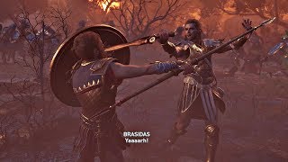 Assassins Creed Odyssey  Athens Vs Sparta amp Deimos Boss Fight [upl. by Gnol81]