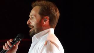 Alfie Boe amp Katherine Jenkins duet Live at Edinburgh Castle 190714 [upl. by Natanoj]