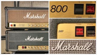 JCM800 vs JMP  Which one should I buy MARSHALL Shootout [upl. by Loren]