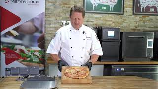 Merrychef high speed oven Cheese amp Tomato Pizza [upl. by Inej]