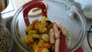 How to cook an all in one meal using the Halogen Oven [upl. by Eilram]