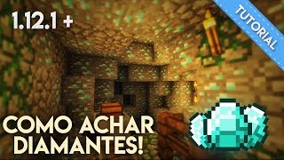 COMO ACHAR DIAMANTES FÁCIL   TUTORIAL Minecraft [upl. by Avron]