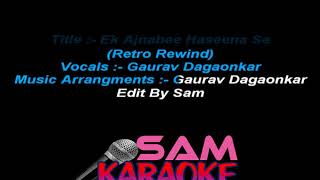 Ek Ajnabee Haseena Se Unplugged Karaoke [upl. by Buffum]