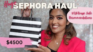 Sephora VIB ROUGE SALE Recommendations  Sephora Haul  Skincare Hair Body Fragrance Med Student [upl. by Suivatna874]