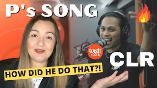 First Time Listening to CLR  quotPs SONGquot LIVE on Wish 1075 Bus  HONEST REACTION [upl. by Phip401]