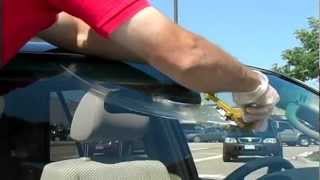 Windshield crack repair 17 inch [upl. by Sib637]