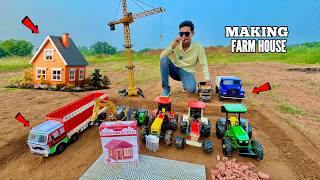 I Build a Big Farm House Using RC Vehicles  Chatpat toy TV [upl. by Areema]