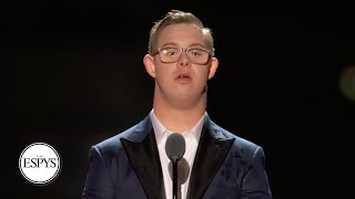 Jimmy V recipient Chris Nikics inspiring 2021 ESPYS speech [upl. by Flip]