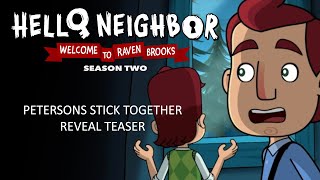 Petersons Stick Together  Season 2 Reveal Teaser HelloNeighbor Cartoon frame by frame matpat [upl. by Notserc49]