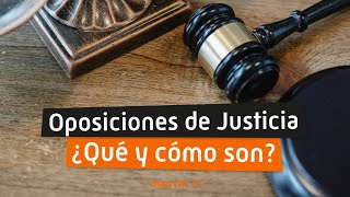 Cómo son las Oposiciones de Justicia ⚖ TODO lo que NECESITAS SABER 👩‍⚖ [upl. by Aerdnod749]