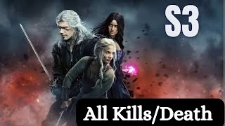 The Witcher Season 3 All KillsDeath [upl. by Astraea]