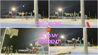 1 V 1 Me Vs Boyfriend  Who Won  🏀😱 [upl. by Abert666]