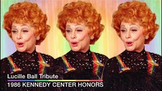 The Kennedy Center Honors w Lucille Ball 1986 [upl. by Calan]