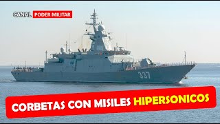 ¿Las corbetas mas armadas del mundo – Corbetas de la armada rusa [upl. by Ateloiv731]