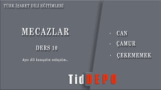 Türk İşaret Dili  MECAZLAR  DERS 10 [upl. by Shakti548]