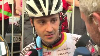 Interview Emanuel Buchmann nach seinem 3 Platz  Sportschau [upl. by Neruat]