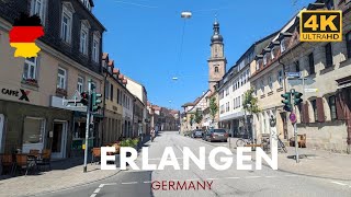 Erlangen Germany A Walking tour in 2024 I Travel Germany I 4K HDR [upl. by Helaina197]