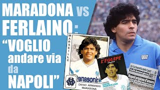 Maradona al Marsiglia storia un trasferimento mancato [upl. by Sudnac]