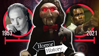 The Saw Timeline  Horror History [upl. by Nylyak129]