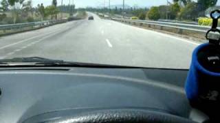 Perodua Myvi 13A top speed [upl. by Demetra953]