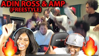 Adin Ross amp AMP FREESTYLE LIVE STREAM REACTION [upl. by Imeka19]