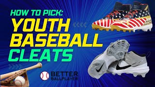 How To Pick Cleats For Youth Baseball Athletes Review [upl. by Rodgers]