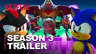 Sonic Prime SEASON 3 2024  FIRST TEASER TRAILER 🦔🌀 Sneak Peek Breakdown 4K [upl. by Auehsoj762]