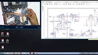 TRANSISTOR MOSFET CANAL NP MAINBOARD LAPTOP PRACTICO [upl. by Alicea]