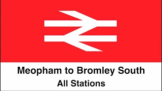 Meopham to Bromley South [upl. by Ydorb928]