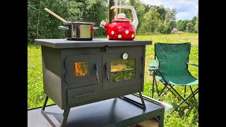 Gartenherd ERNA  Grill Backofen Kochstelle [upl. by Leelah94]