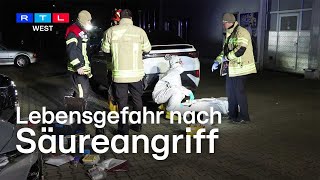 Säureangriff in Kaarst – 42Jähriger in Lebensgefahr  RTL WEST [upl. by Ylrehs319]