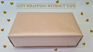 How to Wrap Gifts without Tape or Glue [upl. by Chow]