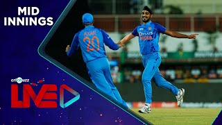 Cricbuzz Live India v South Africa 1st T20I Midinnings show [upl. by Enylhsa]