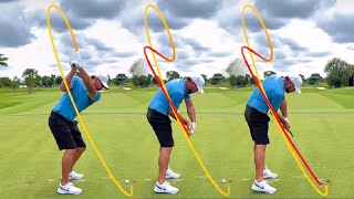 BROOKS KOEPKA GOLF SWING  IRON SWING  Full Speed  SLOW MOTION [upl. by Shumway237]