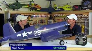 Top Flite F4U Corsair 60 ARF Review Part 2  Scoring [upl. by Gnilrits]