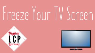 How To Freeze Your TV Screen [upl. by Moscow324]