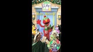 Elmos World Happy Holidays 2002 VHS Clips [upl. by Russia]