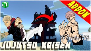 Jujutsu Kaisen Addon  Minecraft Bedrock Edition  MCPE [upl. by Ethan]