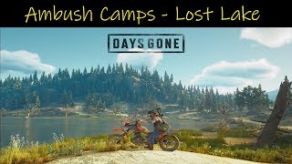 Days Gone  Ambush Camp Locations  Bunker amp Fuel Lost Lake Region [upl. by Naillig455]